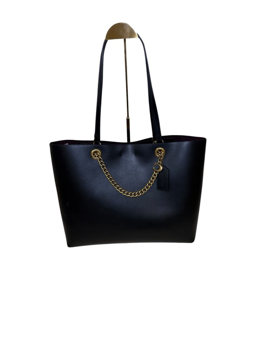 Coach Handbags - Nut 🥜 Coach Signature Chain Central Tote